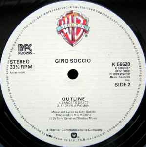 Gino Soccio - Outline (LP, Album)