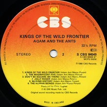 Load image into Gallery viewer, Adam And The Ants ‎– Kings Of The Wild Frontier