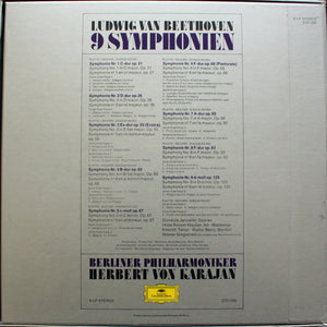 Ludwig van Beethoven - Berliner Philharmoniker, Herbert von Karajan – 9 Symphonien