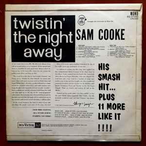 Sam Cooke - Twistin' The Night Away (LP, Album, Mono)