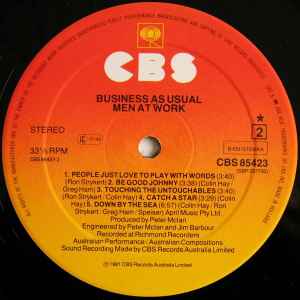 Men At Work – Business As Usual