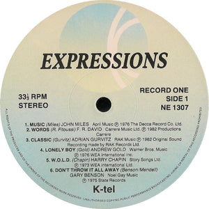 Various ‎– Expressions