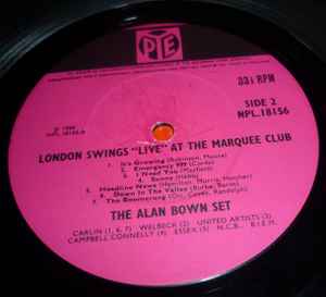 Jimmy James & The Vagabonds / The Alan Bown Set - London Swings 'Live At The Marquee Club' (LP, Mono)