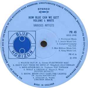 Various - How Blue Can We Get? (2xLP, Comp)