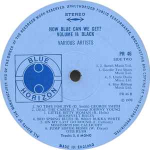 Various - How Blue Can We Get? (2xLP, Comp)