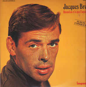 JACQUES BREL - LA TENDRESSE ( 12" RECORD )