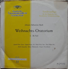 Load image into Gallery viewer, Bach*, Berliner Philharmoniker, Rias Kammerchor*, Fritz Lehmann - Weihnachts-Oratorium (2xLP, Mono)