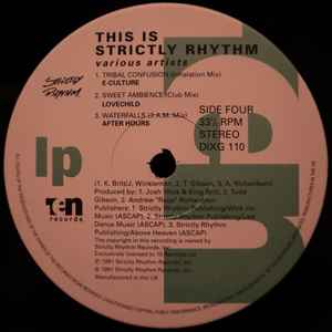 Various – This Is Strictly Rhythm