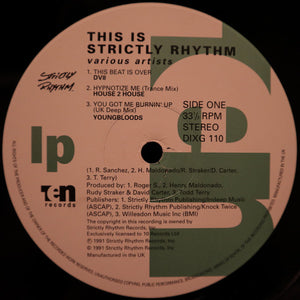 Various – This Is Strictly Rhythm