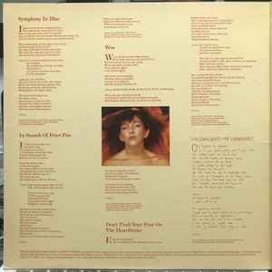 Kate Bush - Lionheart (LP, Album, Emb)