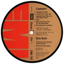 Load image into Gallery viewer, Kate Bush - Lionheart (LP, Album, Emb)