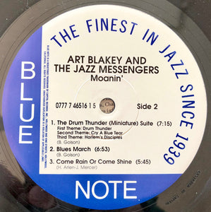 ART BLAKEY & THE JAZZ MESSENGERS - MOANIN' ( 12" RECORD )