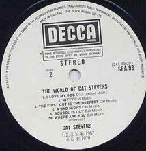 Load image into Gallery viewer, Cat Stevens - The World Of Cat Stevens (LP, Comp, RP)