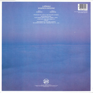 LARAAJI - ESSENCE/UNIVERSE ( 12" RECORD )