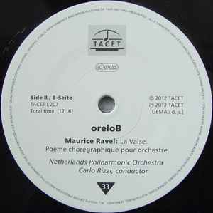 Ravel*, Netherlands Philharmonic Orchestra*, Carlo Rizzi, Gordan Nikolitch - oreloB (Bolero) (LP, Pla)