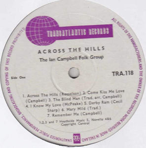 The Ian Campbell Folk Group – Across The Hills