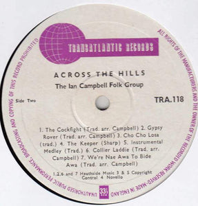 The Ian Campbell Folk Group – Across The Hills