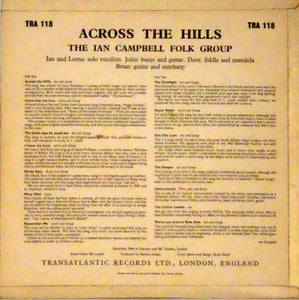 The Ian Campbell Folk Group – Across The Hills