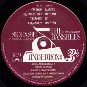 Siouxsie & The Banshees ‎– Tinderbox