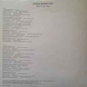 Linda Ronstadt – Don't Cry Now