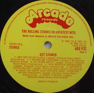 The Rolling Stones - Get Stoned (2xLP, Comp)