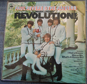 Paul Revere & The Raiders Featuring Mark Lindsay - Revolution (LP, Album, Mono)
