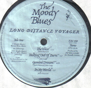 The Moody Blues ‎– Long Distance Voyager