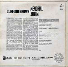 Load image into Gallery viewer, Clifford Brown – Clifford Brown Memorial Album