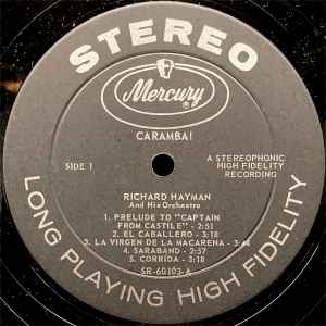 Richard Hayman And His Orchestra – Caramba! Exotic Sounds Of The Americas