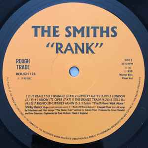 The Smiths ‎– Rank