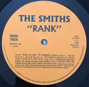Copy of The Smiths ‎– Rank