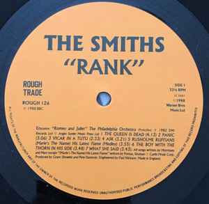 The Smiths ‎– Rank