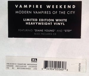 VAMPIRE WEEKEND - MODERN VAMPIRES OF THE CITY ( 12" RECORD )