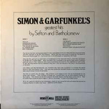 Load image into Gallery viewer, Sefton &amp; Bartholomew – Simon &amp; Garfunkel&#39;s Greatest Hits