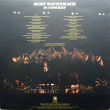 Load image into Gallery viewer, Burt Bacharach ‎– In Concert