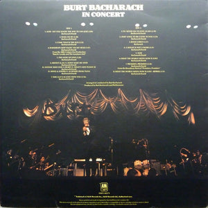 Burt Bacharach ‎– In Concert