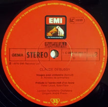 Load image into Gallery viewer, Debussy*, André Previn, London Symphony Orchestra* – Images Pour Orchestre / Prélude À L&#39;Après-midi D&#39;Un Faune
