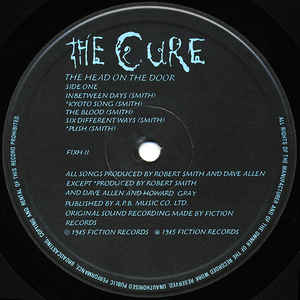 The Cure - Head on the Door