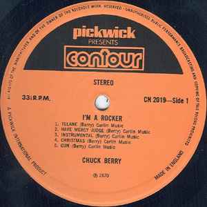 Chuck Berry - I'm A Rocker (LP, Album, RE)