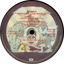 Load image into Gallery viewer, Queen - News Of The World (LP, Album, Gat)