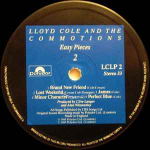 Lloyd Cole And The Commotions – Easy Pieces