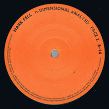 Load image into Gallery viewer, MARK FELL - N-DIMENSIONAL ANALYSIS ( 12&quot; MAXI SINGLE )