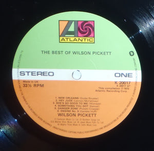 Wilson Pickett ‎– The Best Of Wilson Pickett