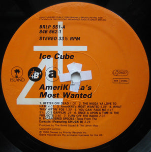 Ice Cube ‎– AmeriKKKa's Most Wanted