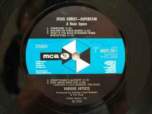 Andrew Lloyd Webber & Tim Rice*, Various – Jesus Christ Superstar (A Rock Opera)