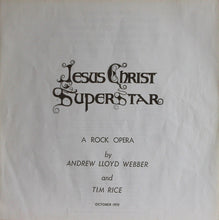 Load image into Gallery viewer, Andrew Lloyd Webber &amp; Tim Rice*, Various – Jesus Christ Superstar (A Rock Opera)