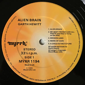 Garth Hewitt – Alien Brain