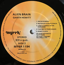 Load image into Gallery viewer, Garth Hewitt – Alien Brain