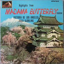 Load image into Gallery viewer, Victoria De Los Angeles, Jussi Björling - Puccini* - Highlights From Madama Butterfly (LP)