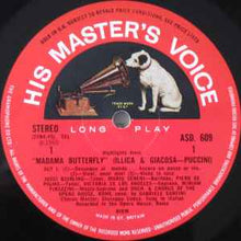 Load image into Gallery viewer, Victoria De Los Angeles, Jussi Björling - Puccini* - Highlights From Madama Butterfly (LP)